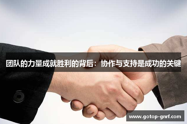团队的力量成就胜利的背后：协作与支持是成功的关键